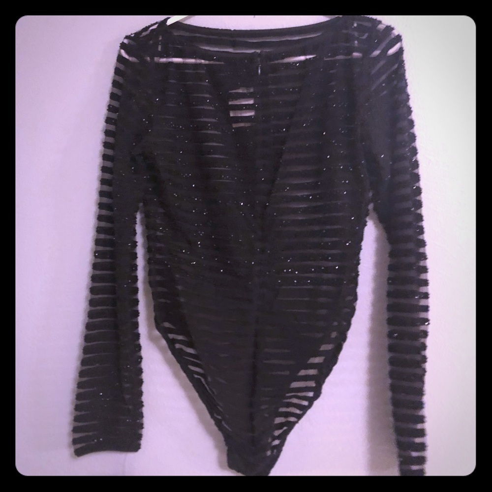 Vintage Brand New Bodysuit with Beading